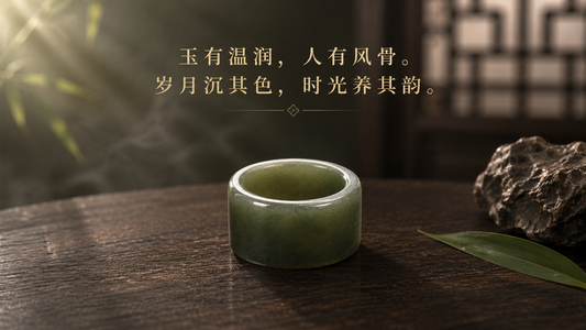 纯天然缅甸老坑翡翠玉戒指