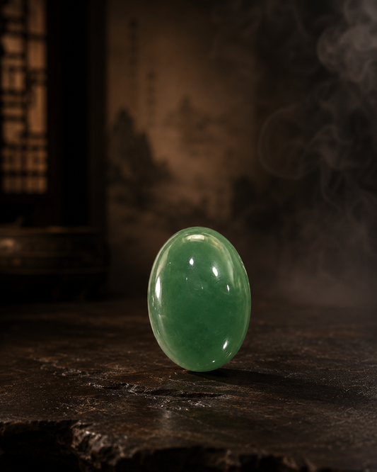 纯天然老玉蛋面